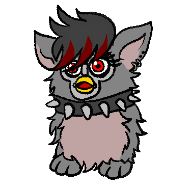 Furby sticker