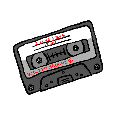 Mixtape sticker