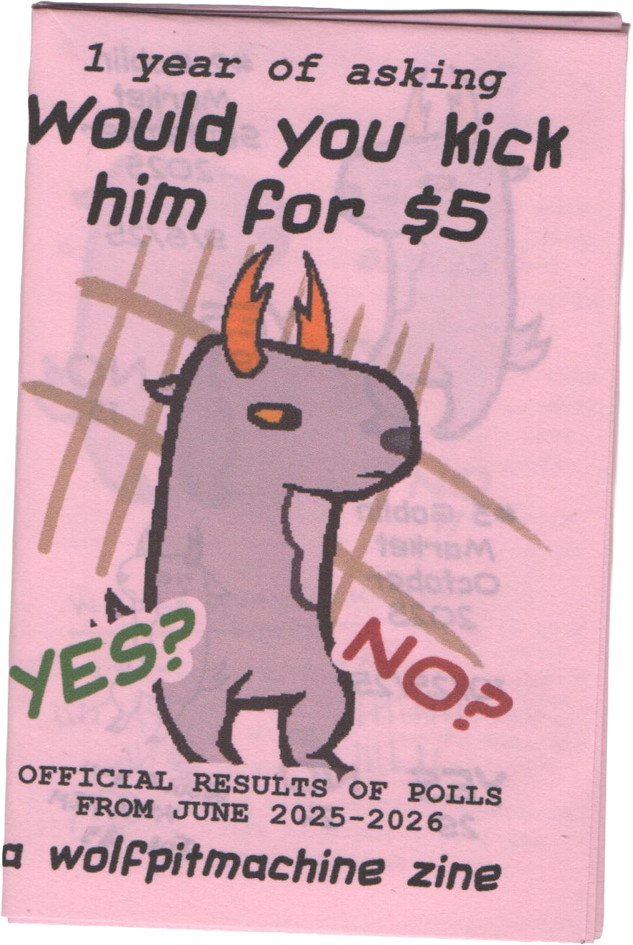 Trolldeer Year 1 Data Report zine