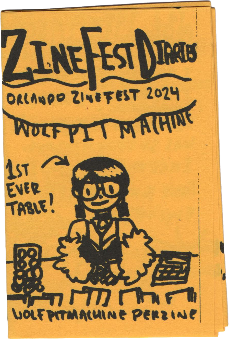 Zine Fest Diaries Orlando Zine Fest Zine