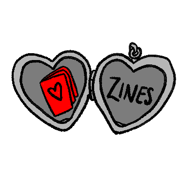 Zine Locket sticker