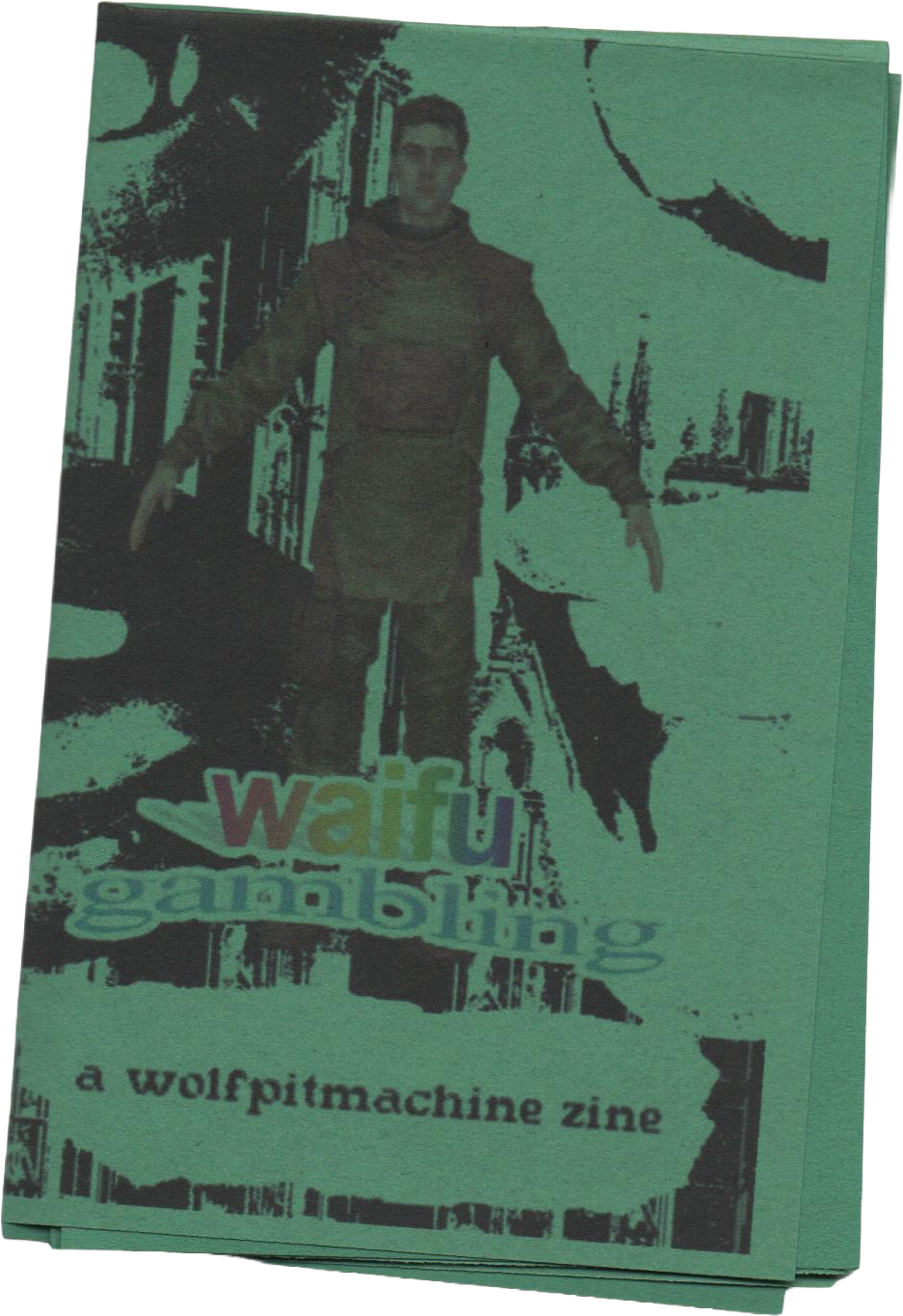 April Zines 2026 day 9 waifu gambling zine