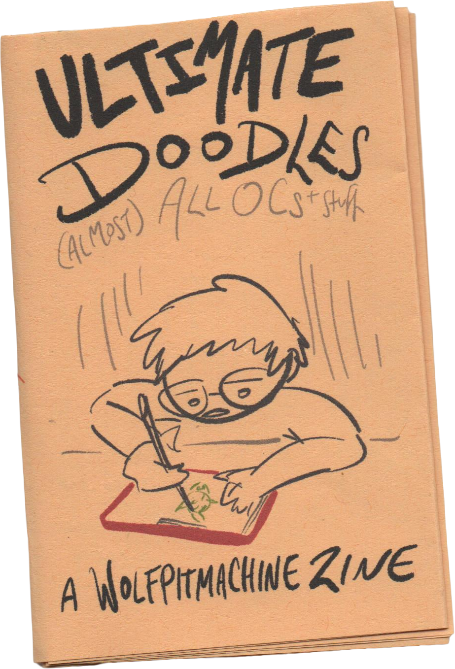April Zines 2026 day 10 ultimate doodles zine