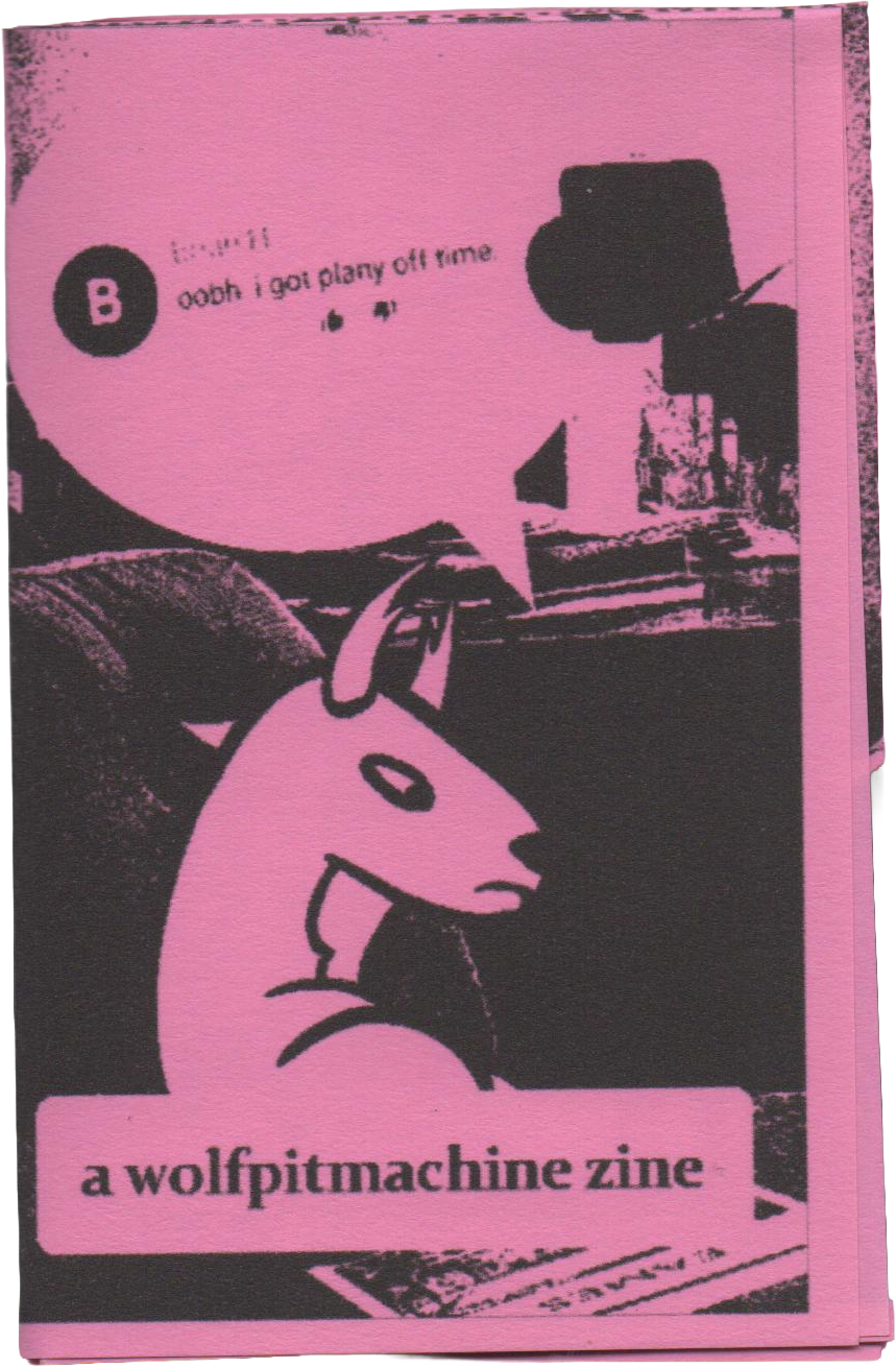 April Zines 2026 day 16 i got plany off time zine