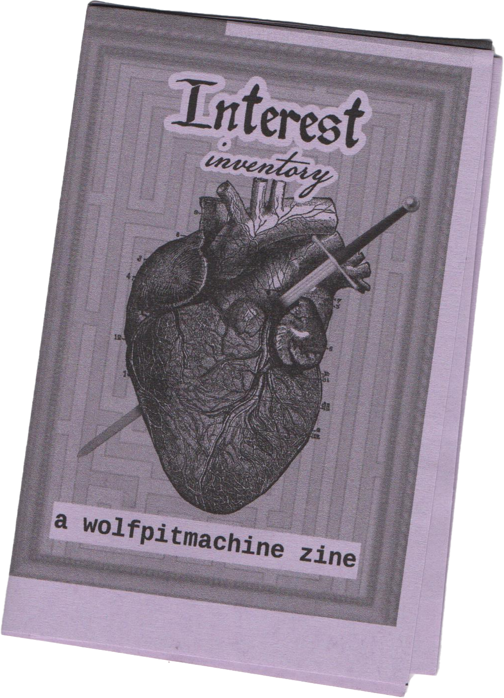 zinetober day 10 interest inventory zine