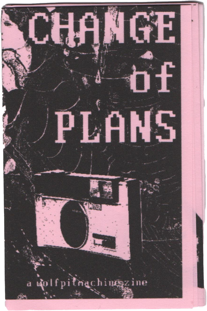 zinetober day 16 change of plans zine