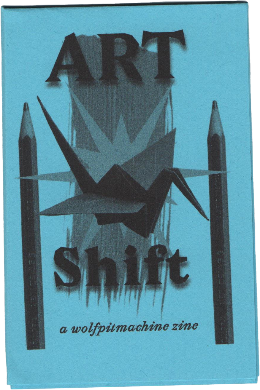 zinetober day 24 art shift zine