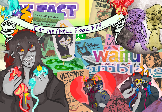 April '26 recap cover art: